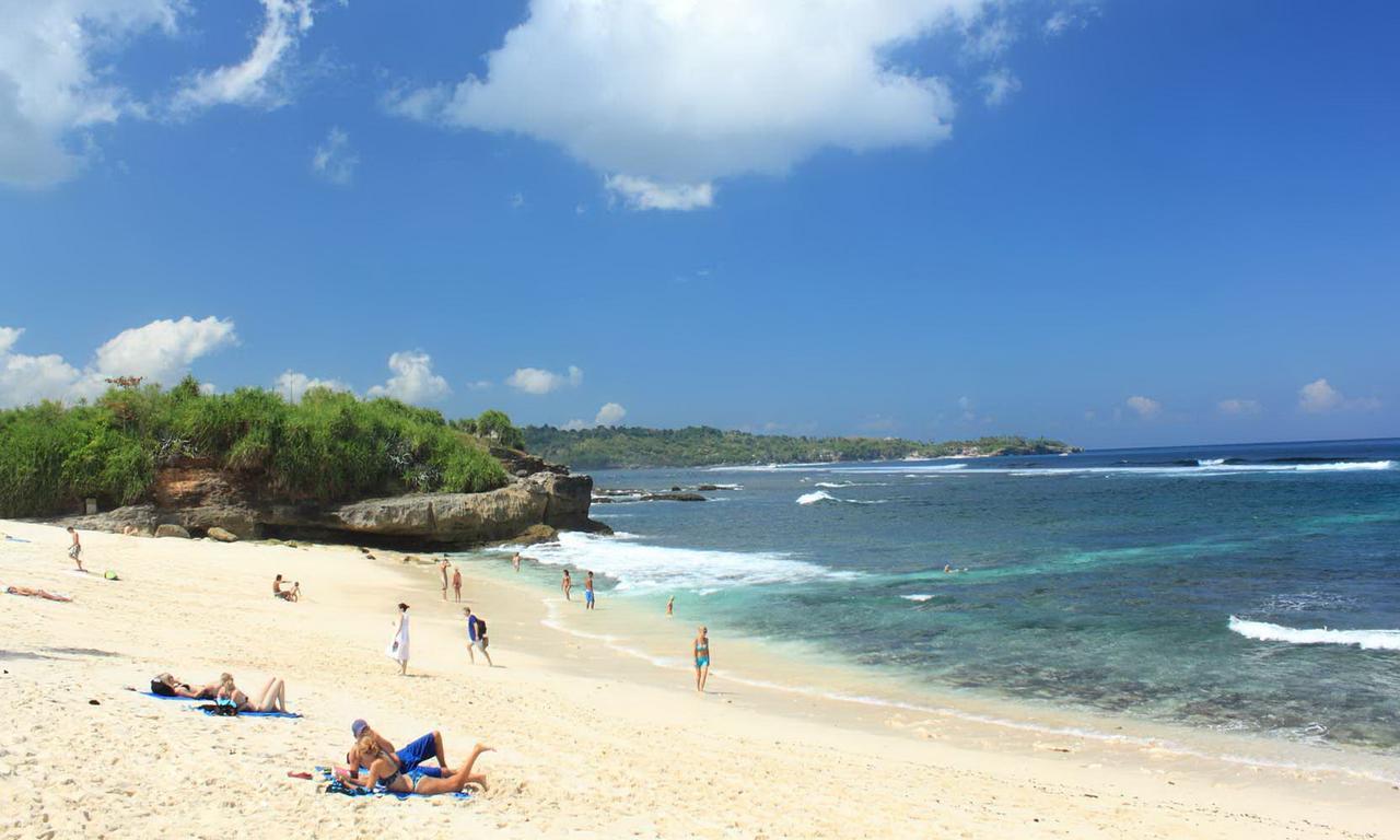 Lembongan Hostel Nusa Lembongan Dış mekan fotoğraf